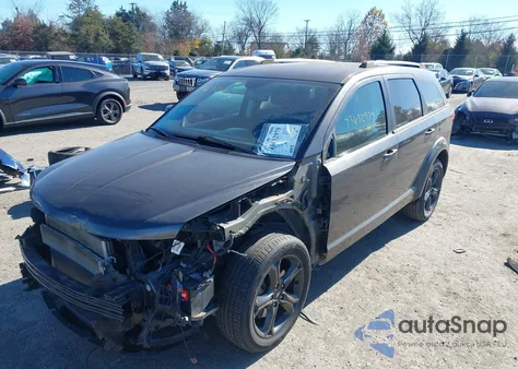 2018 Dodge Journey Crossroad from USA, damaged, VIN 3C4PDCGG6JT335520